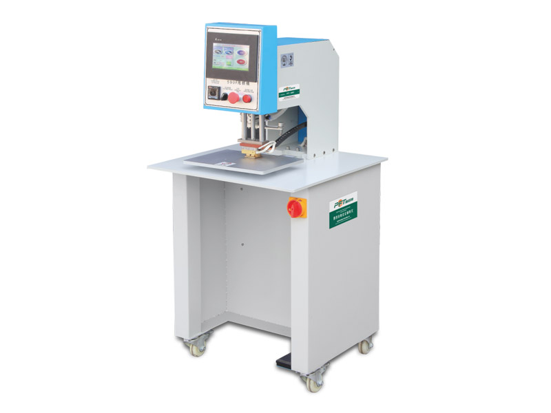 Automatic single head hot stamping trademark machine